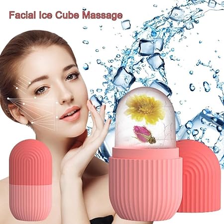 Combo pack Marble Jade Roller WITH STONE MARBLE | Ice Roller Facial Massage | Derma Roller