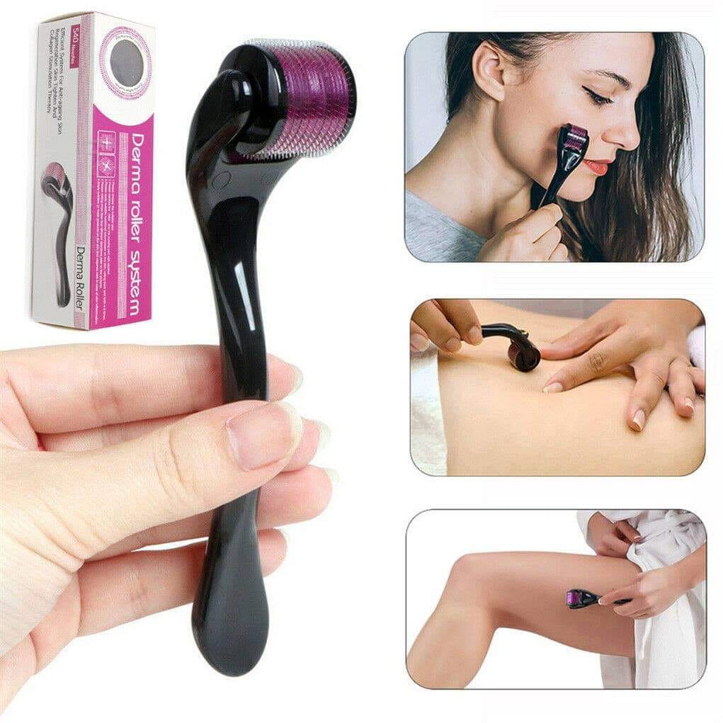 Combo pack Marble Jade Roller WITH STONE MARBLE | Ice Roller Facial Massage | Derma Roller