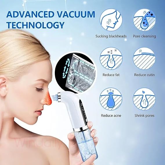 Super Micro Bubble Beauty Instrument,Hydra Facial / Water Cycling Blackhead Remover
