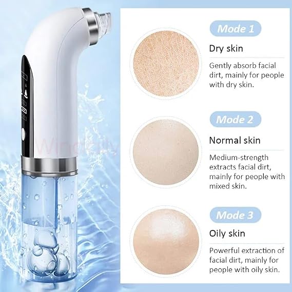 Super Micro Bubble Beauty Instrument,Hydra Facial / Water Cycling Blackhead Remover
