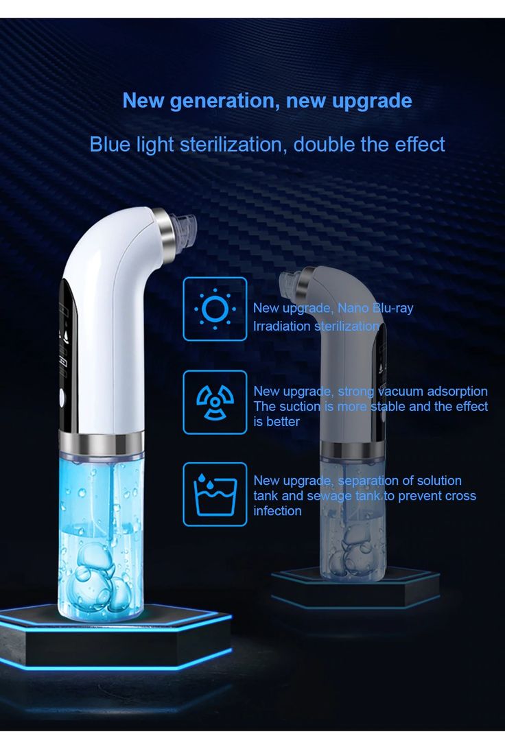 Super Micro Bubble Beauty Instrument,Hydra Facial / Water Cycling Blackhead Remover