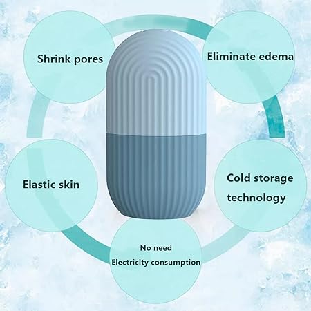 Combo pack Marble Jade Roller WITH STONE MARBLE | Ice Roller Facial Massage | Derma Roller