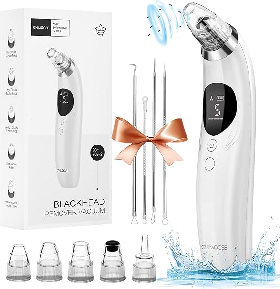 Blackhead Remover Pore Vacuum, Upgraded Black Head Remover for Face