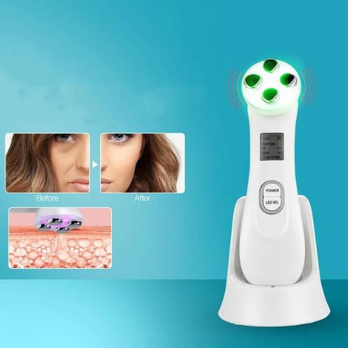 LED Photon RF Skin Rejuvenation Device – EMS & Electroporation Facial Machine